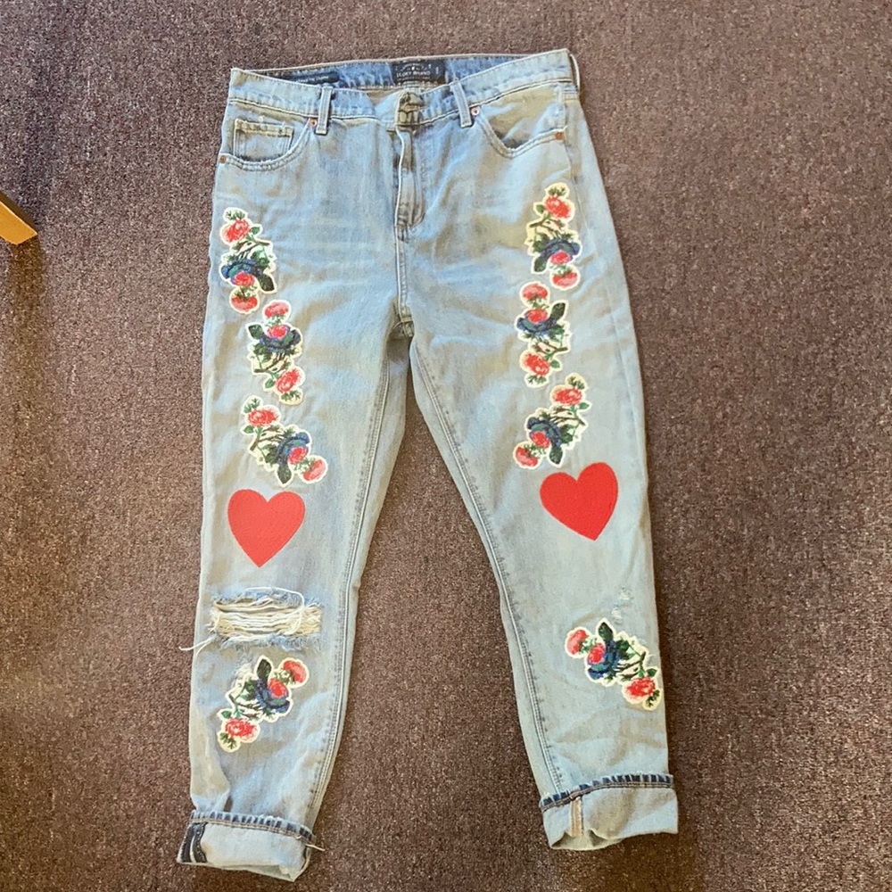 Lucky brand size 8/29 bridgette skinny jeans